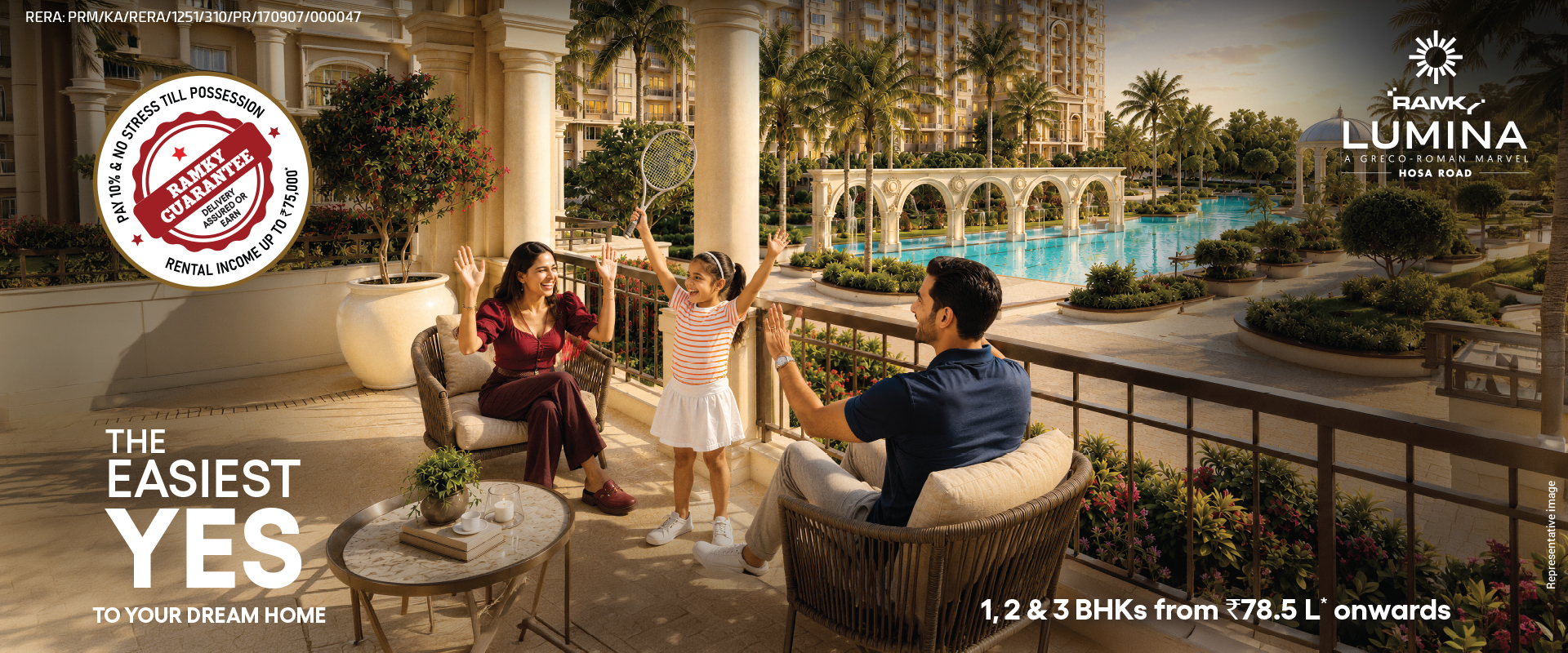 Ramky Lumina apartments on hosa road